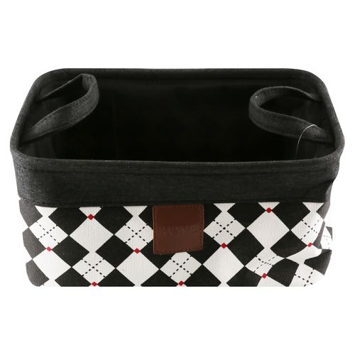 Cesto Rectangular Tela 38x28x24cm