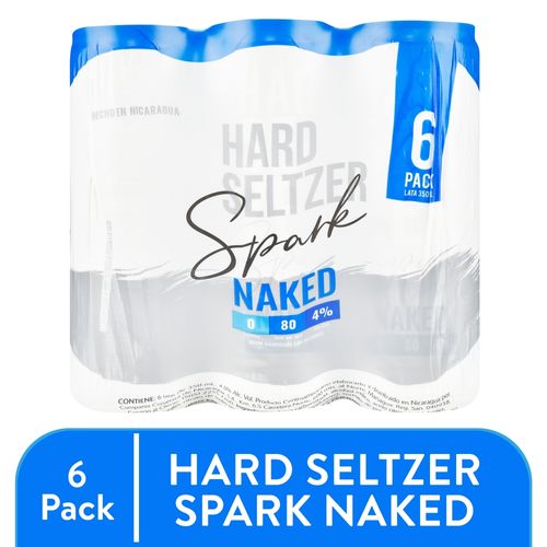 Spark Seltzer Naked 6pk 2100ml