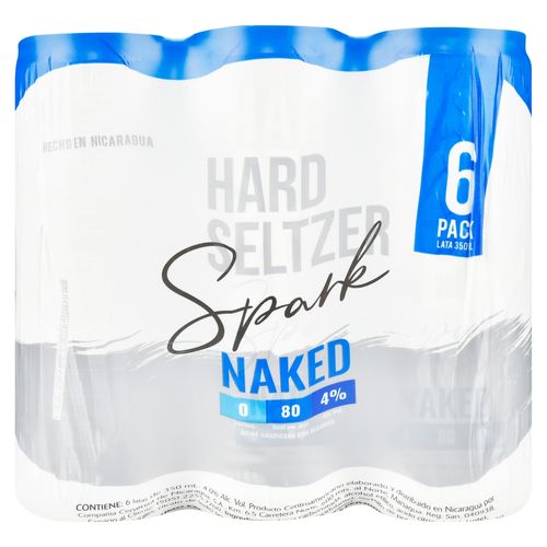 Spark Seltzer Naked 6pk 2100ml