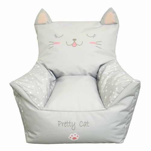 Beanbag Infantil Mainstays diseño de gato
