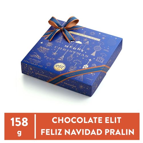 Chocolate Elit Feliz navidad Pralin - 158 g