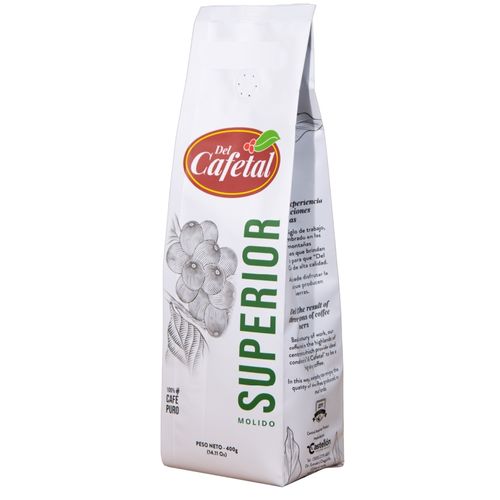 Café Molido Del Cafetal Superior, 100% Café Puro, Original - 400g