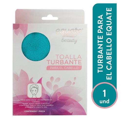 Toalla Turbante Equate Para Cabello