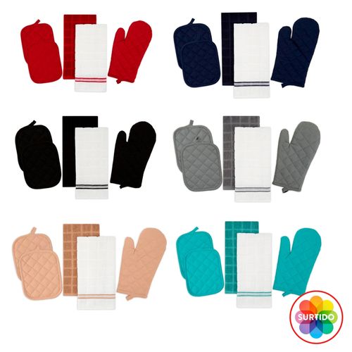 Accesorios de cocina Mainstays colores surtidos  - 5 pzas