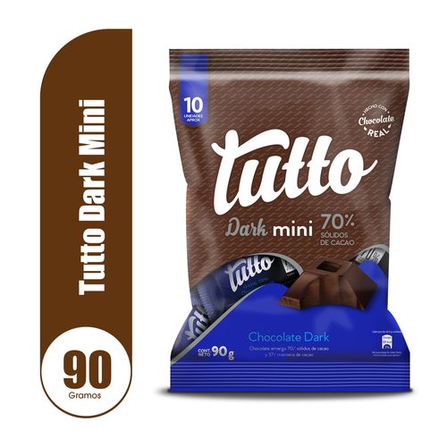 Chocolate Tutto mini dark - 90 g