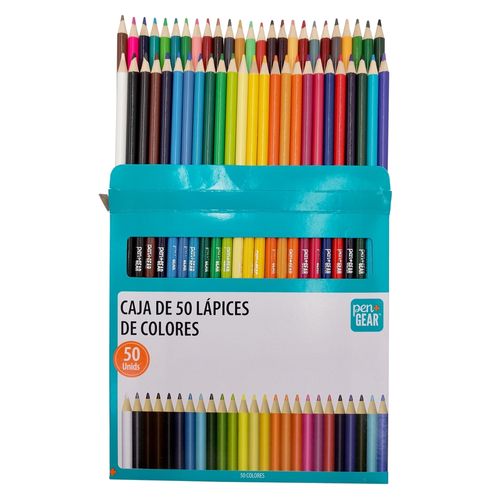 Lápices de colores Pen + Gear surtidos caja - 50 Uds