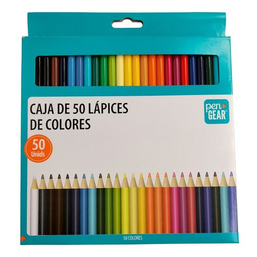 Lápices de colores Pen + Gear surtidos caja - 50 Uds
