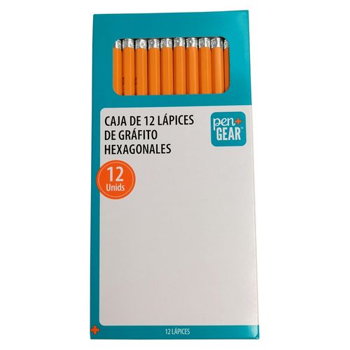 Lápices grafito Pen + Gear caja - 12 Uds