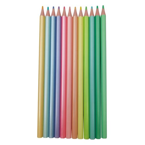 Lápices de color Pen + Gear colores pastel - 12 Uds