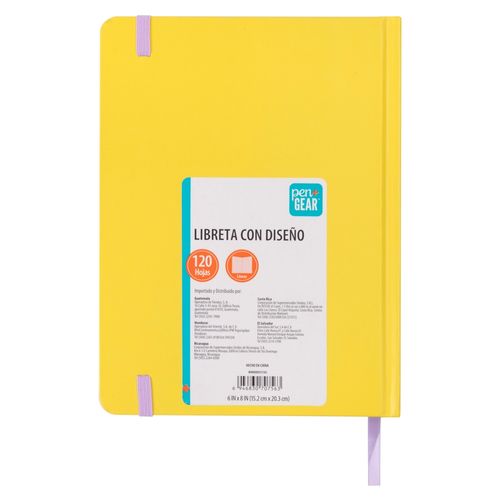 Libreta Pen + Gear con elástico - 120 hojas