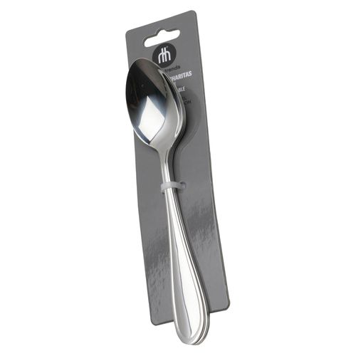 Cucharas Hometrends Acero inoxidable -3 uds