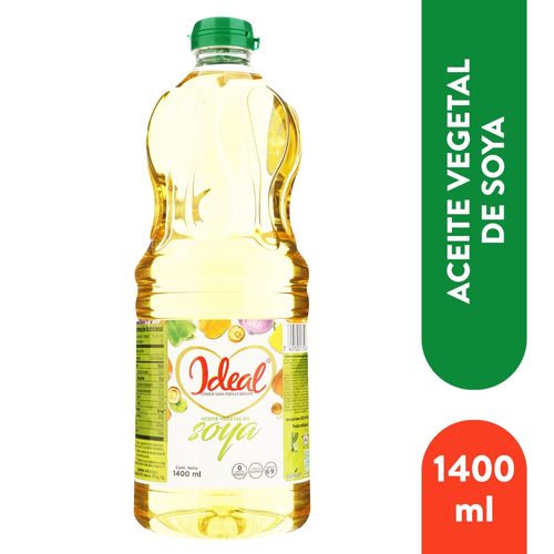 Aceite Vegetal De Soya Ideal - 1500ml