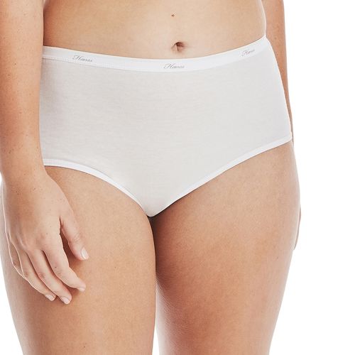 Panti Hanes, para Dama Cintura Alta, Algodón, 6 pack -Talla 10