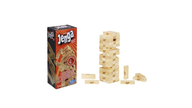 Reglas Jenga Uno Precio Juego De Mesa Hasbro Gaming Jenga