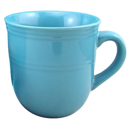 Ms Taza De Ceramica 13Onz Color Azul