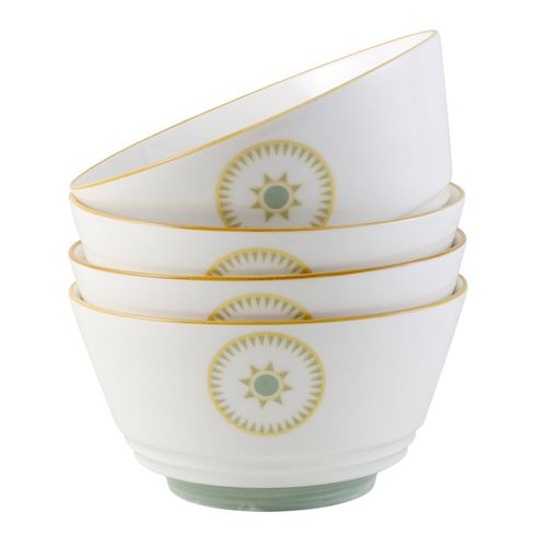 Ms Bowl 6 Porcelana Pintado A Mano