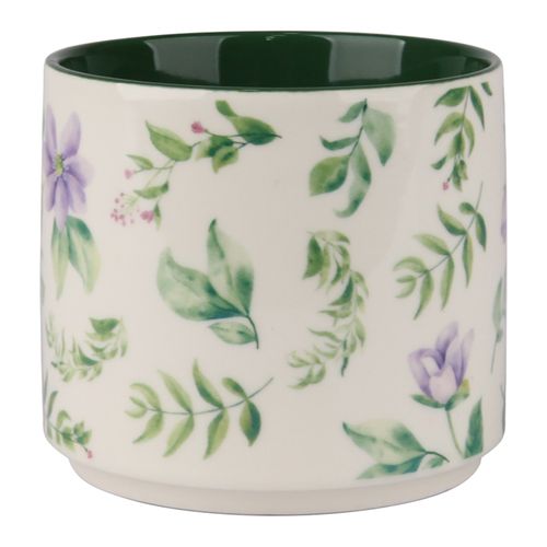 Ht Taza De Porcelana 400Ml Diseno Floral