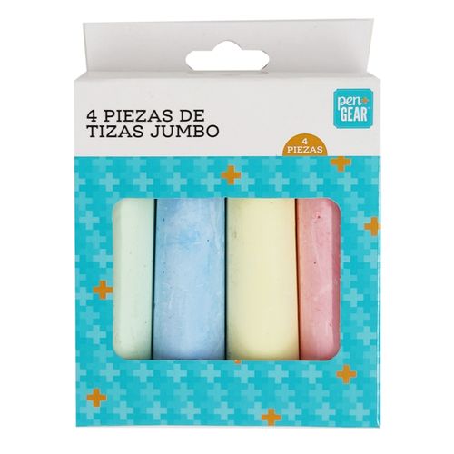 Tizas Pen + Gear jumbo - 4 Pzas