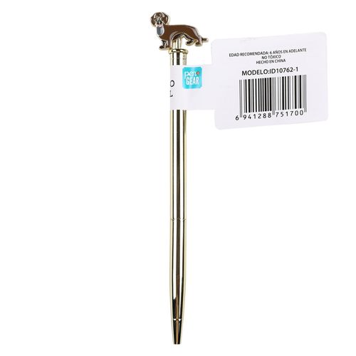 Bolígrafo Pen + Gear metal perro