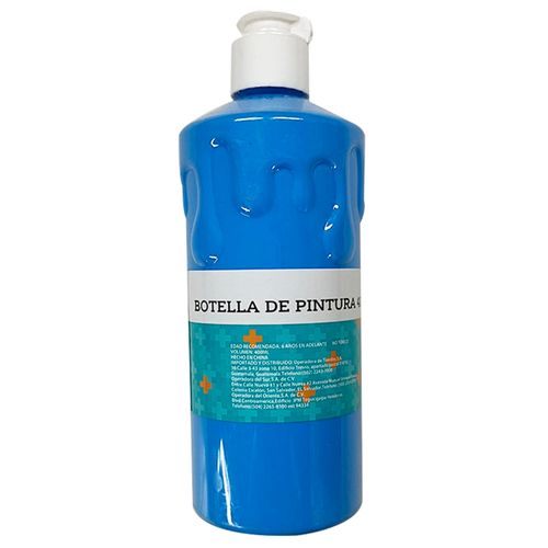Botella pintura Pen + Gear celeste - 400 ml