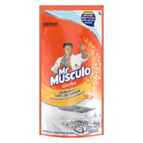 Antigrasa Mr Musculo Doy Pack - 500ml