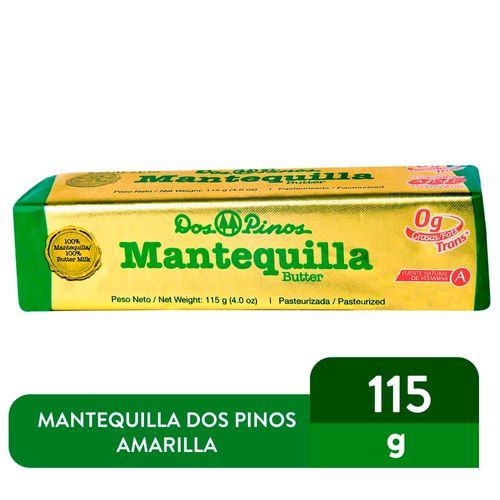 Mantequilla Dos Pinos Barra - 115 gr