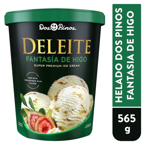 Helado Dos Pinos Deleite Fantasía De Higo - 565 g