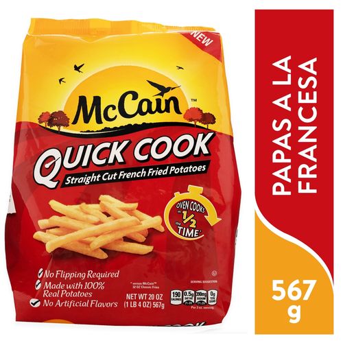 Papas Mccain Quick Cook Battered Straight Cut - 20oz