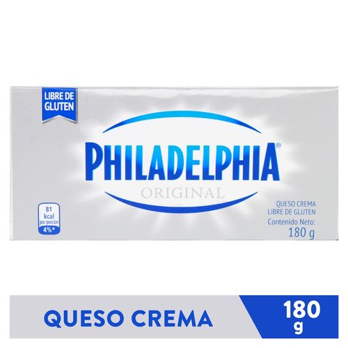 Queso Crema Philadelphia Barra 180gr