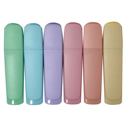 Marcadores Pen Gear colores pastel - 6 pzas