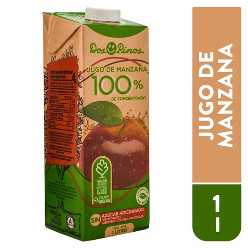 Jugo Dos Pinos Manzana Tetra - 1000ml