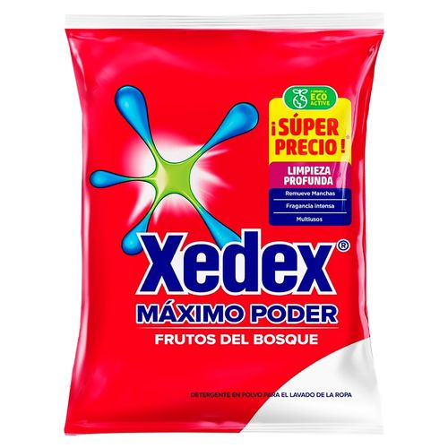 Detergent Xedex Máxim Poder Frutos rojos - 500 g