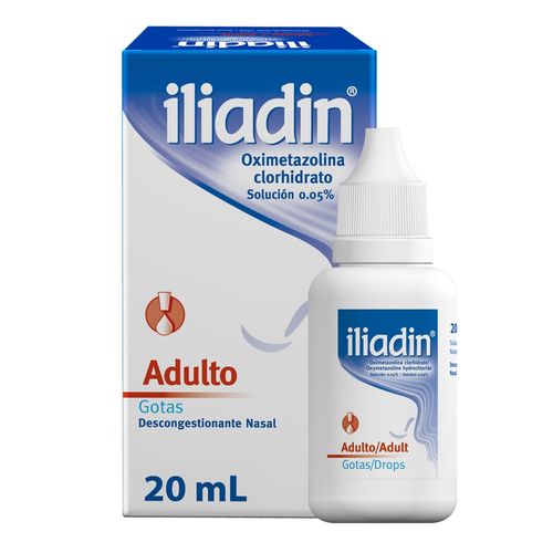 Iliadin Adulto Gotas 0 05 Frasco 20Ml