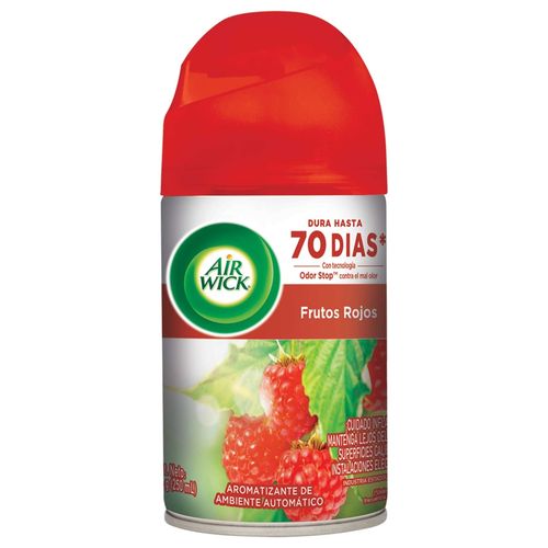 Repuesto para Aromatizante Ambiental AirWick Freshmatic aroma Frutos Rojos - 250 ml