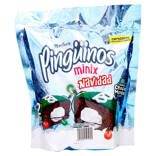 Pinguinos Chocomenta Marinela 204gr