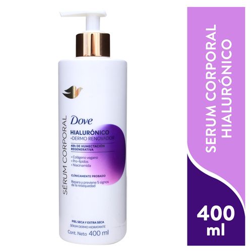 Dove Crema Pro Hiaulu Dermo Renova 400ml