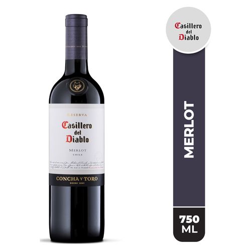 Vino Casillero Del Diablo Merlot -750ml