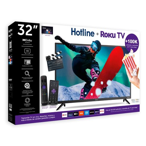 Led Smart Hotline Roku TV HL32RK