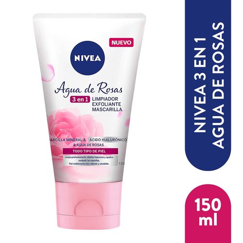 Nivea Limpiador 3En1 Exfolian Masca150Ml