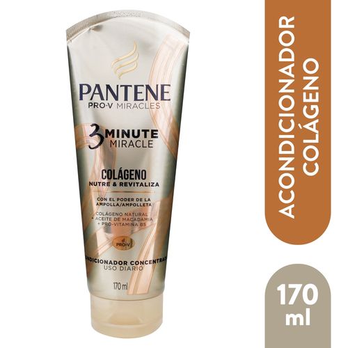 Acondicionador Pantene 3 minute miracle con colágeno - 170 ml