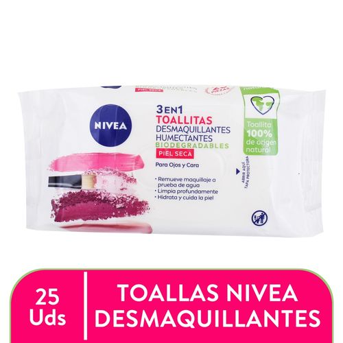 Toalla Desmaquillante Nivea Visage - 25u