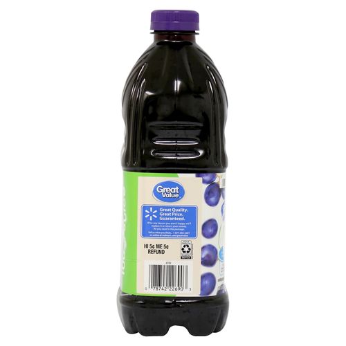 Jugo Great Value De Uva - 1890ml