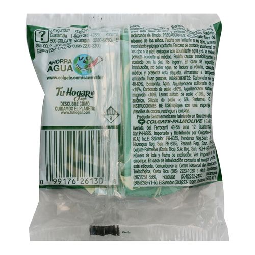 Lavaplatos Jabón Axion Limón Disco, Arrancagrasa - 115g