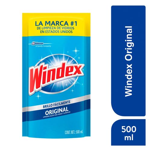 Limpiador líquido Windex Original - 500ml