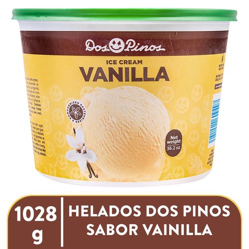 Helado Dos Pinos Sabor Vainilla - 1028 g