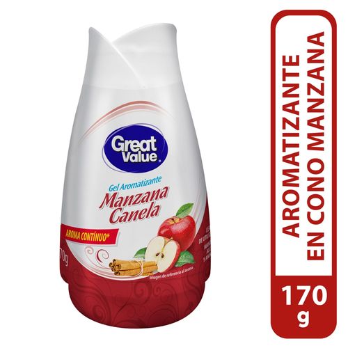 Aromatizante en cono Great Value aroma manzana - 170 g