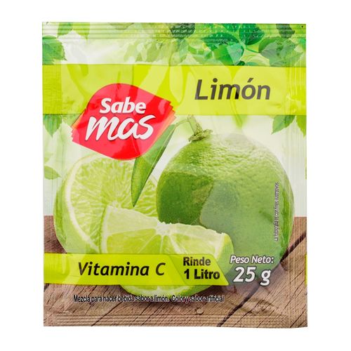 Bebida Sabemas En Polvo Limon - 25gr