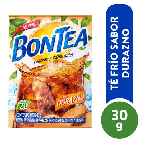 Bebida Bontea Te Frio En Polvo De Durazno - 30 g