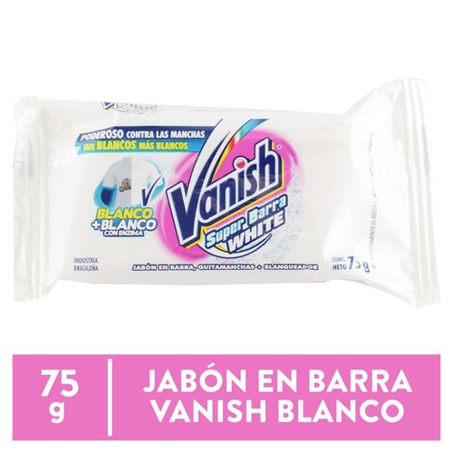 Quitamanchas en Barra Vanish para Ropa Blanca -75 g