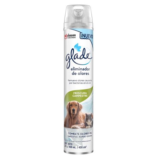 Eliminador De Olores Glade Aerosol Frescura Campestre - 400ml